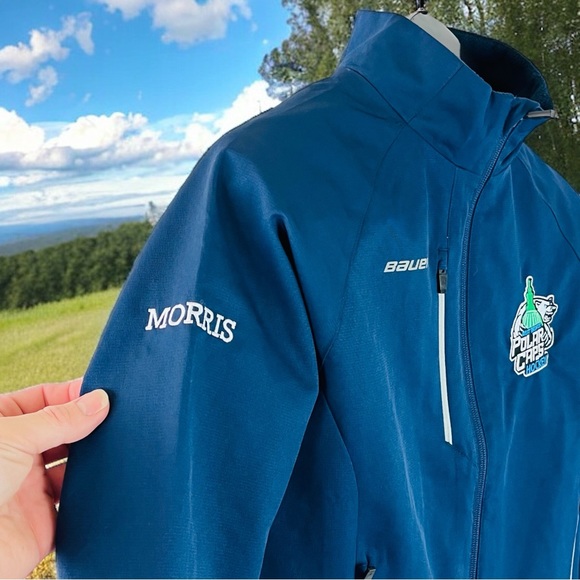 Bauer Youth West Madison Polar Caps Hockey Team Jacket Youth size medium - Picture 4 of 12